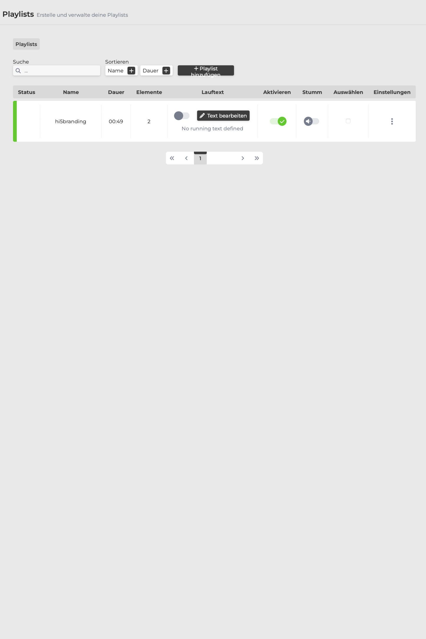 Content Management System für digitale Displays