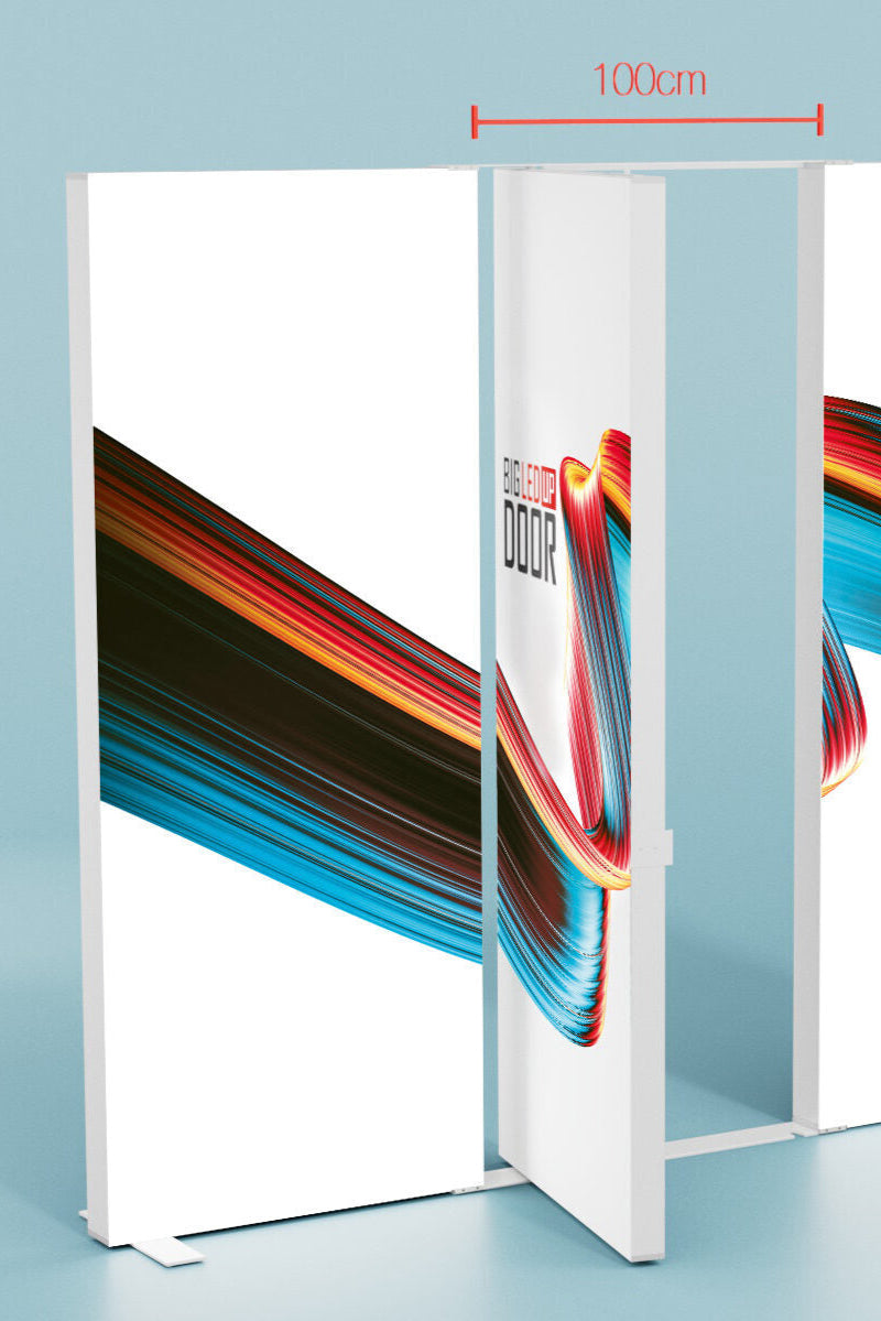 BIG LEDUP Door