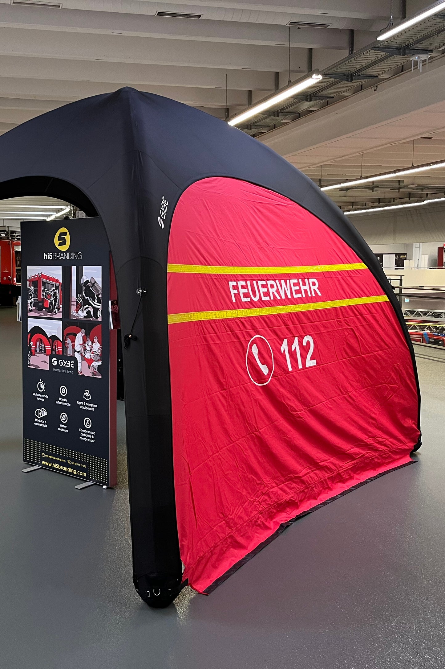 GYBE Schnelleinsatzzelt (4x4m) (SALES)