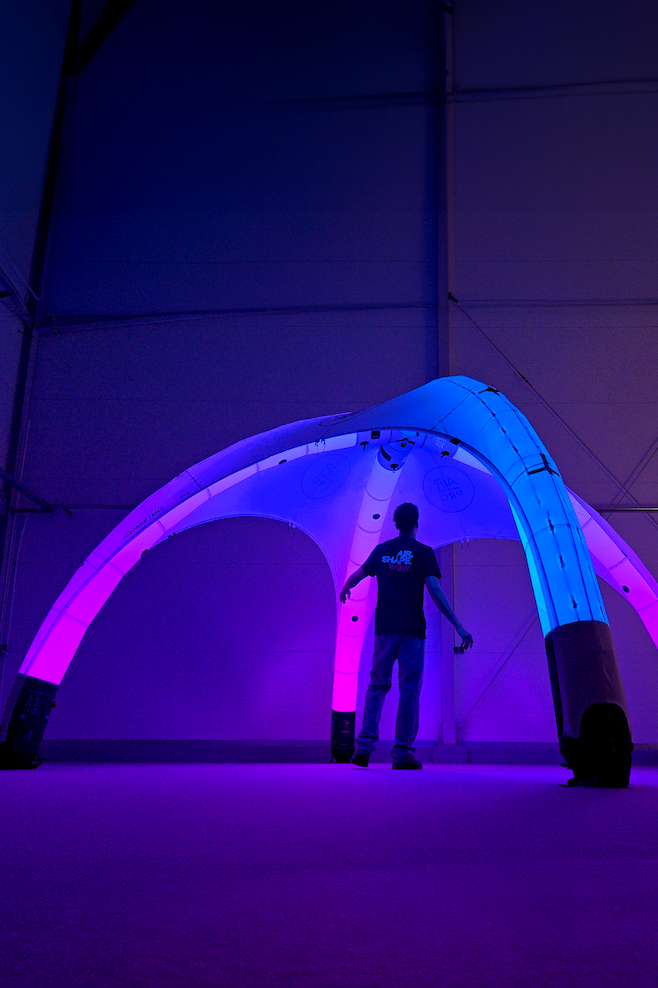 Aufblasbares Eventzelt Square Tent PRO für Markenpräsenz