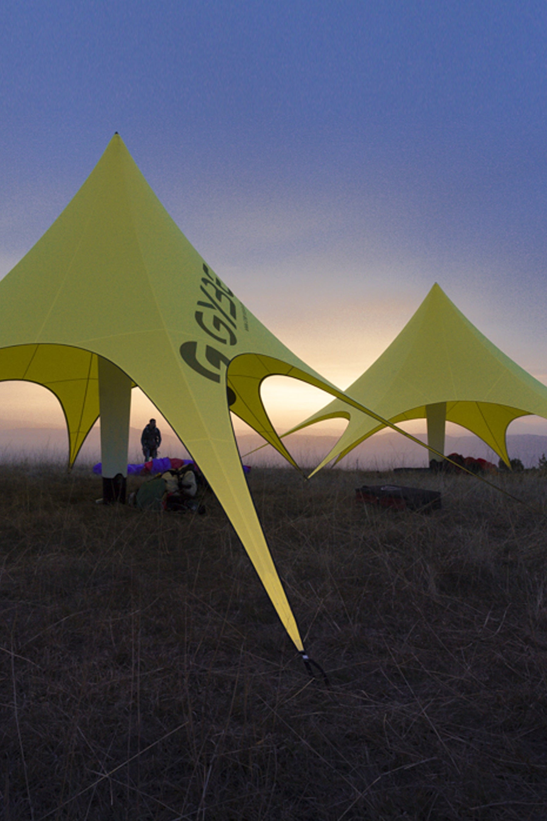stern zelt Sternzelt kaufen flexibel bedruckbar für Events Outdoor