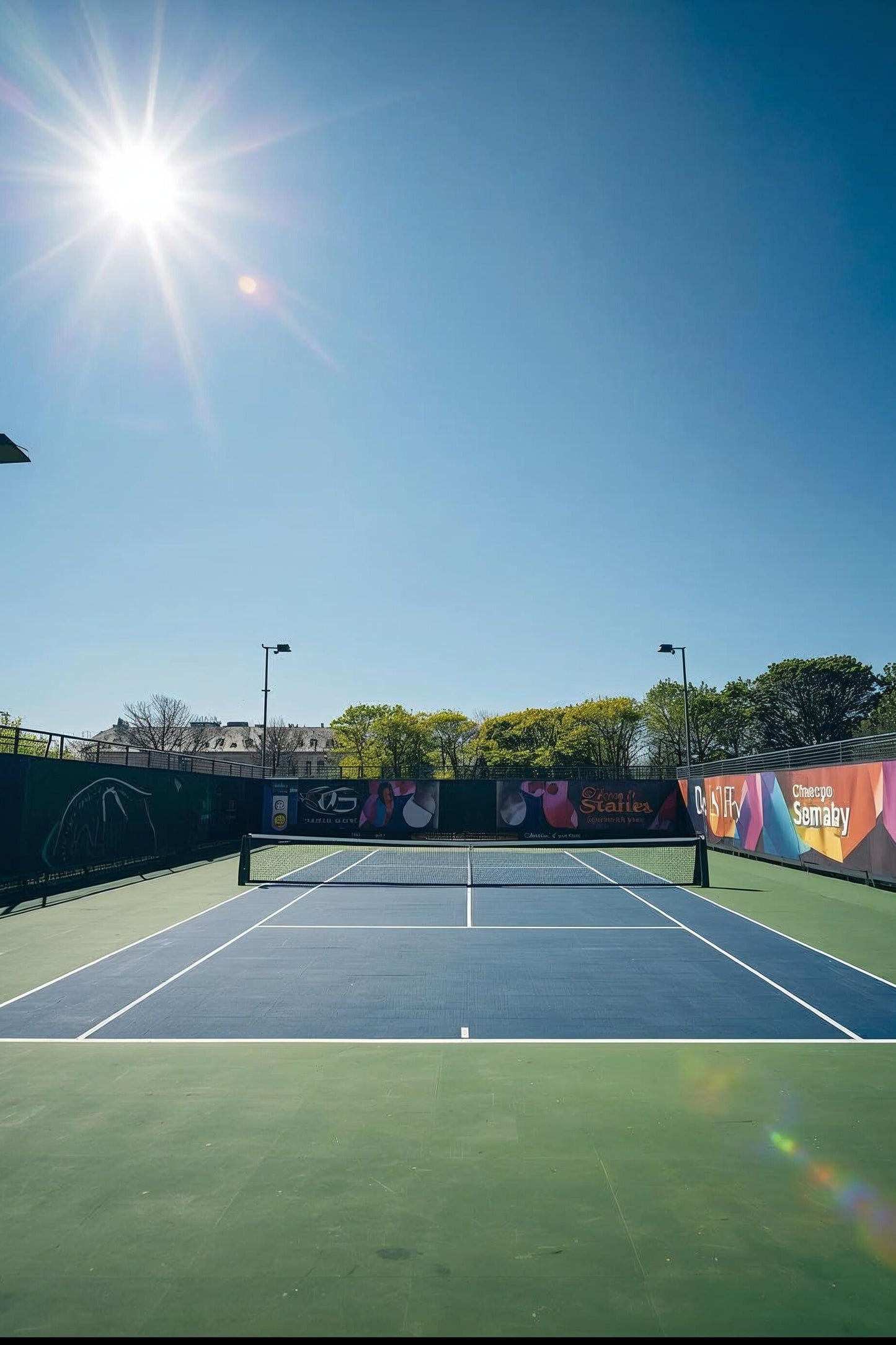 Tenniszaun Blenden von hi5branding