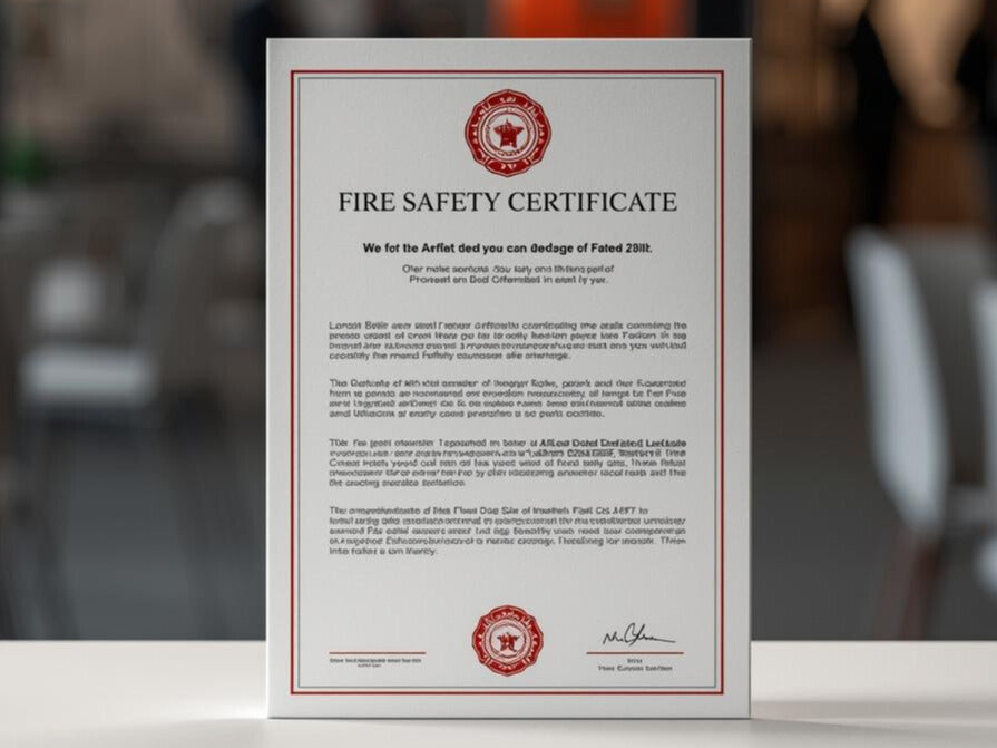 Die Bedeutung der B1-Zertifizierung: Warum Brandschutz den Unterschied macht