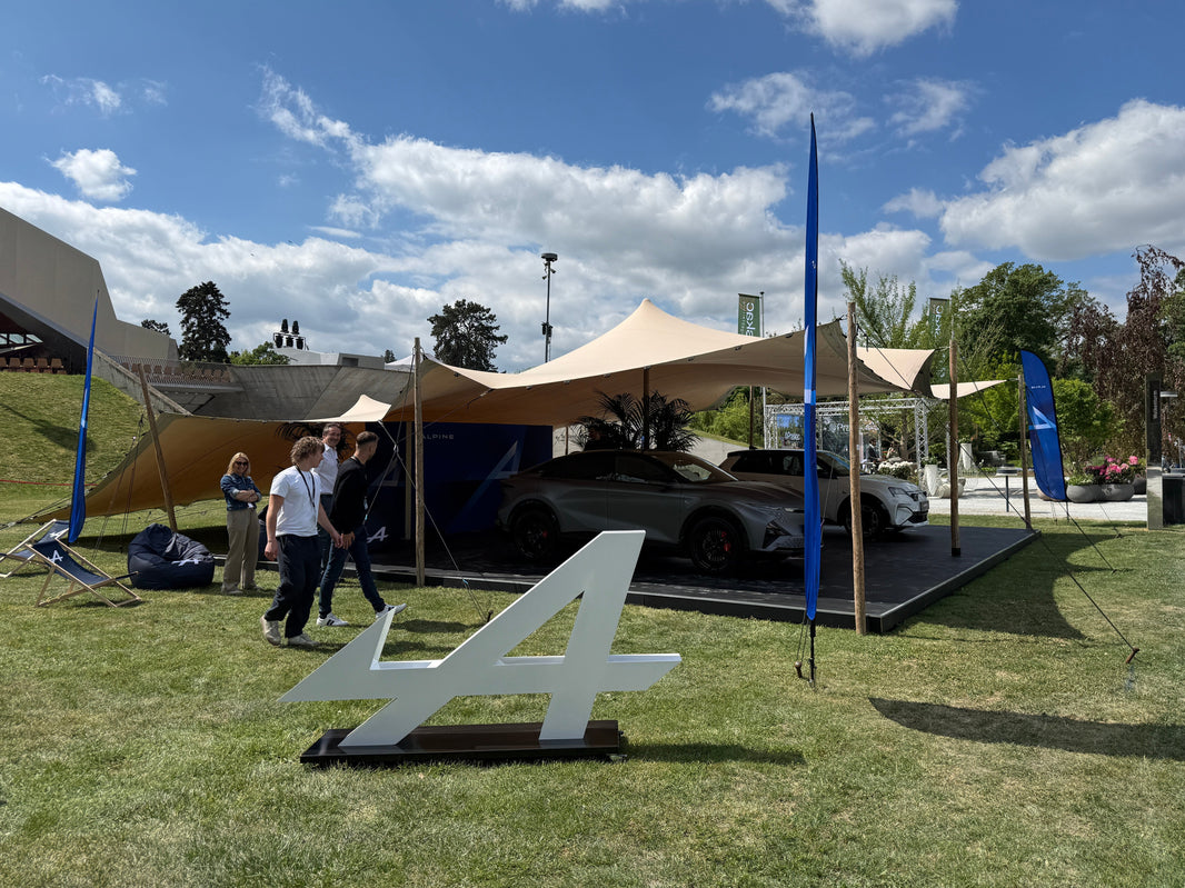 Alpine bei den Design Days unterstützt von hi5branding