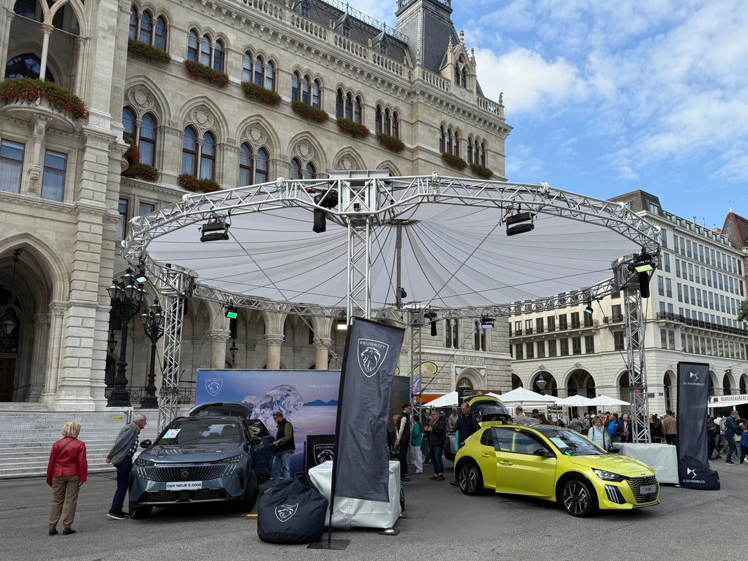 Produkte von hi5branding bei den Wiener Elektrotagen