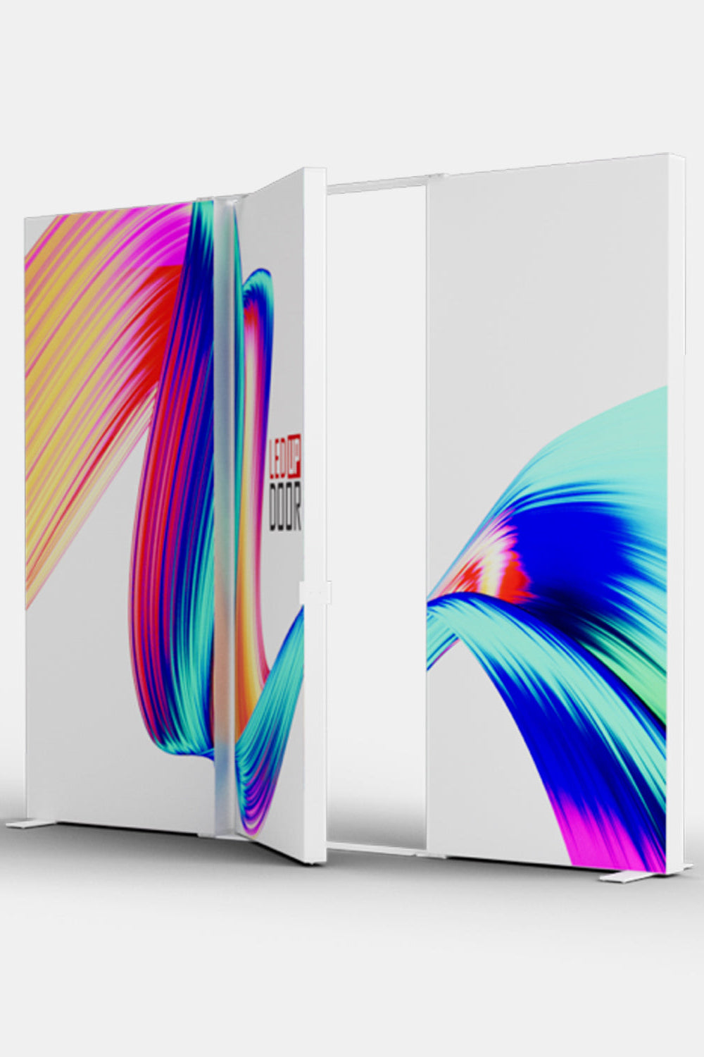 BIG LEDUP Door