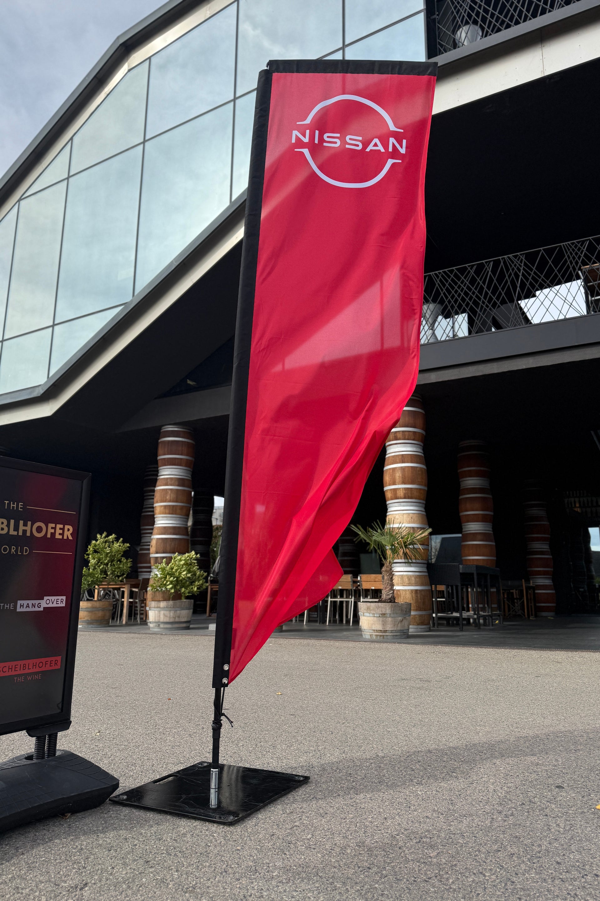 Beachflag Square für Nissan