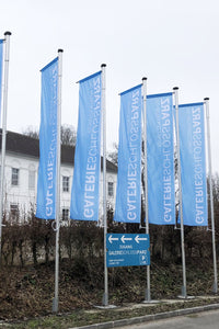 Werbefahnen - Hissfahnen