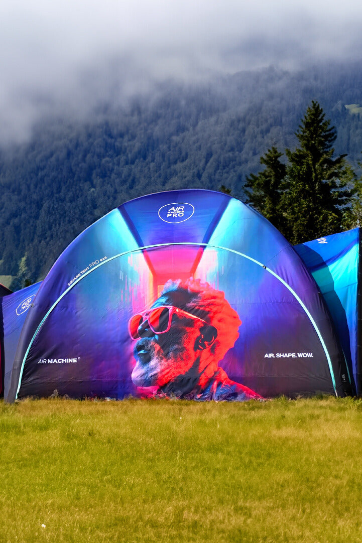 Square Tent PRO pneumatisch - hi5branding  