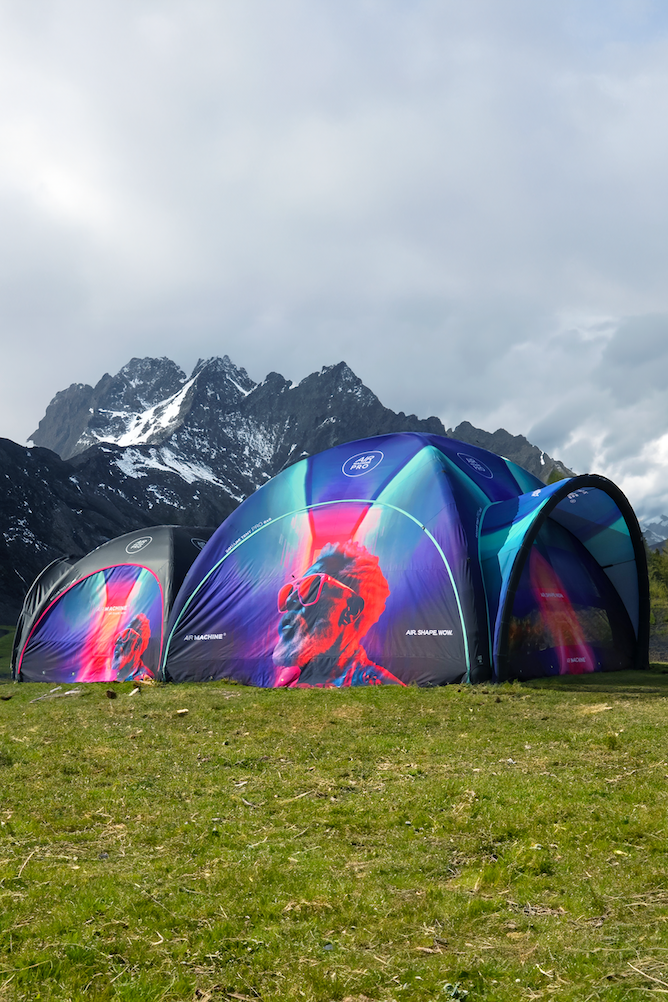 Square Tent PRO pneumatisch