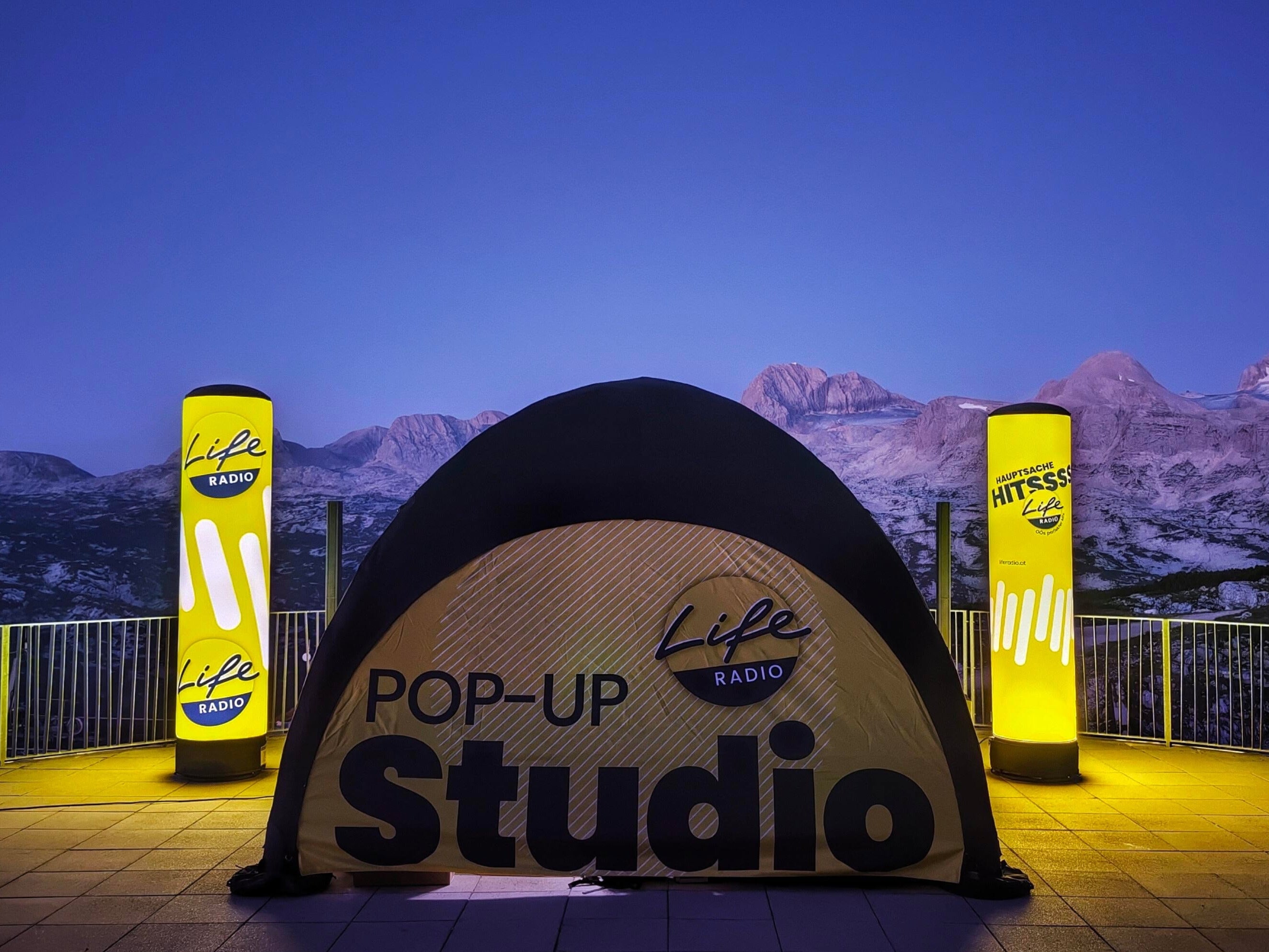 hi5branding PRO Tent Life Radio