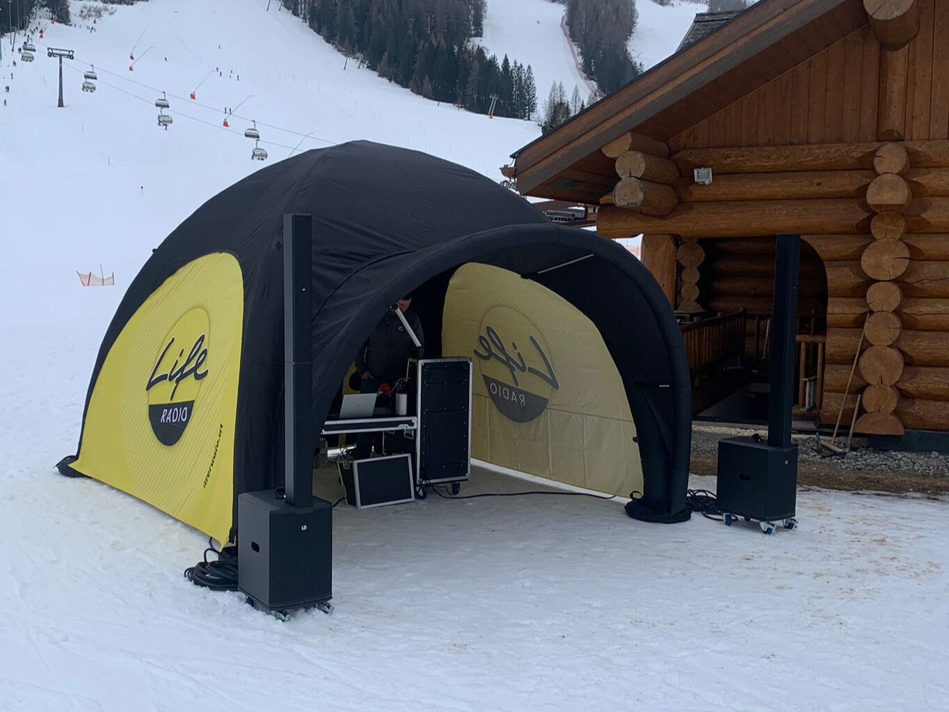 hi5branding PRO Tent Life Radio